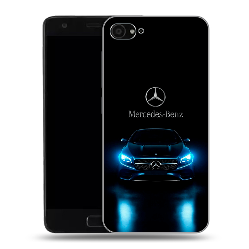 Пластиковый чехол на ZUK Z2 с принтом Mercedes Мерседес Пластиковый чехол на ZUK Z2 с принтом Mercedes Мерседес