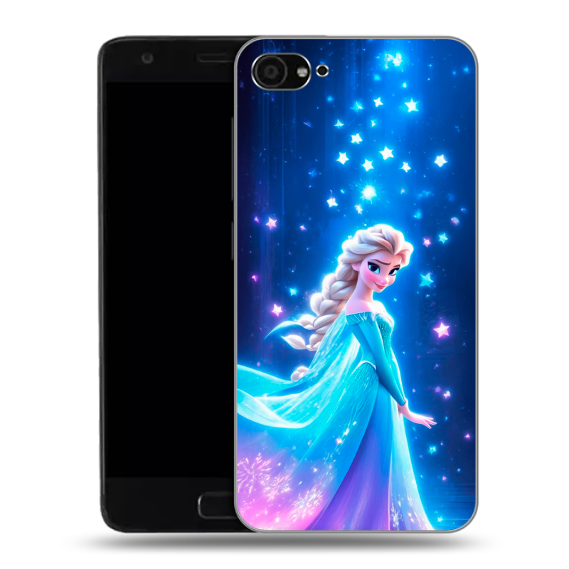 Пластиковый чехол на ZUK Z2 с принтом Холодное сердце Frozen Пластиковый чехол на ZUK Z2 с принтом Холодное сердце Frozen
