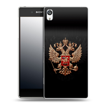 Пластиковый чехол на Sony Xperia E5 с принтом Герб России Пластиковый чехол на Sony Xperia E5 с принтом Герб России
