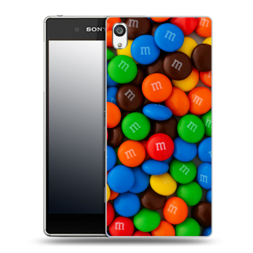 Пластиковый чехол на Sony Xperia E5 с принтом Конфеты Пластиковый чехол на Sony Xperia E5 с принтом Конфеты