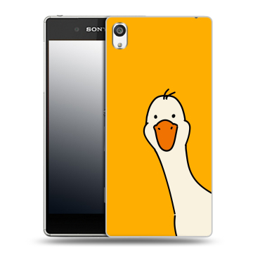 Пластиковый чехол на Sony Xperia E5 с принтом Утка