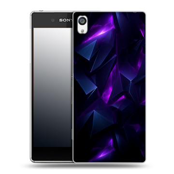 Пластиковый чехол на Sony Xperia E5 с принтом Абстракиция