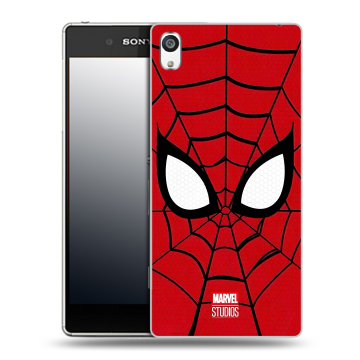 Пластиковый чехол на Sony Xperia E5 с принтом человек паук spiderman Пластиковый чехол на Sony Xperia E5 с принтом человек паук spiderman