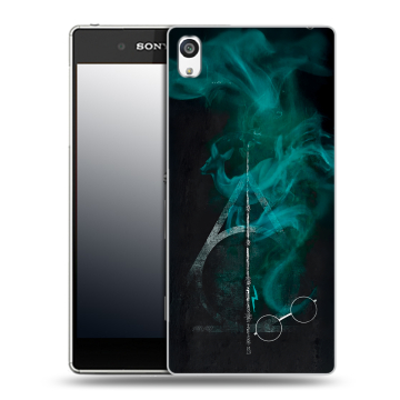 Пластиковый чехол на Sony Xperia E5 с принтом Гарри Поттер Harry Potter