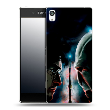 Пластиковый чехол на Sony Xperia E5 с принтом Гарри Поттер Harry Potter
