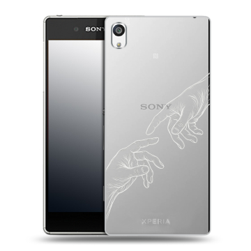Пластиковый чехол на Sony Xperia E5 с принтом Сотворение мира