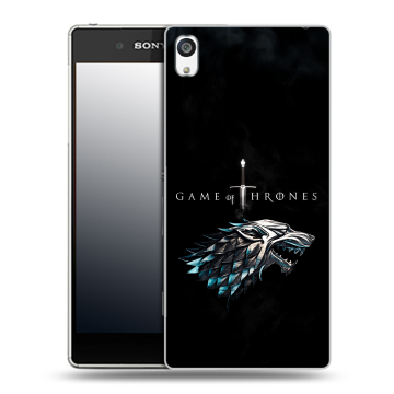 Пластиковый чехол на Sony Xperia E5 с принтом Игра Престолов Game Thrones
