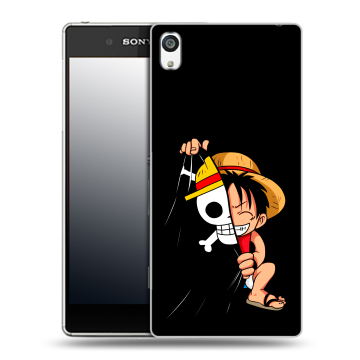 Пластиковый чехол на Sony Xperia E5 с принтом One Piece Ван Пис