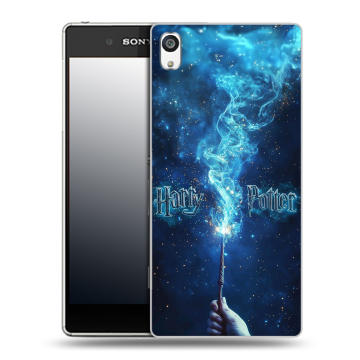 Пластиковый чехол на Sony Xperia E5 с принтом Harry Potter Гарри Поттер