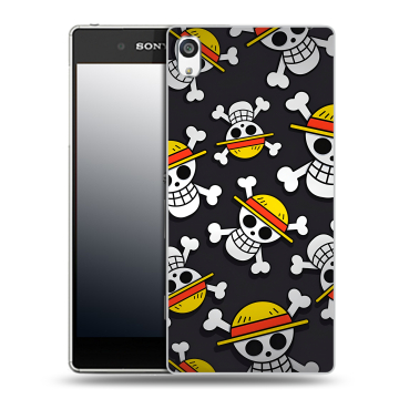 Пластиковый чехол на Sony Xperia E5 с принтом One Piece Ван Пис
