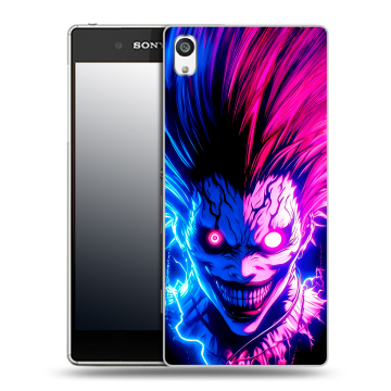 Пластиковый чехол на Sony Xperia E5 с принтом Death note Тетрадь смерти