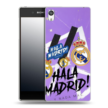 Пластиковый чехол на Sony Xperia E5 с принтом Real Madrid Реал Мадрид