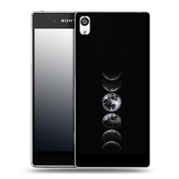 Пластиковый чехол на Sony Xperia E5 с принтом женский