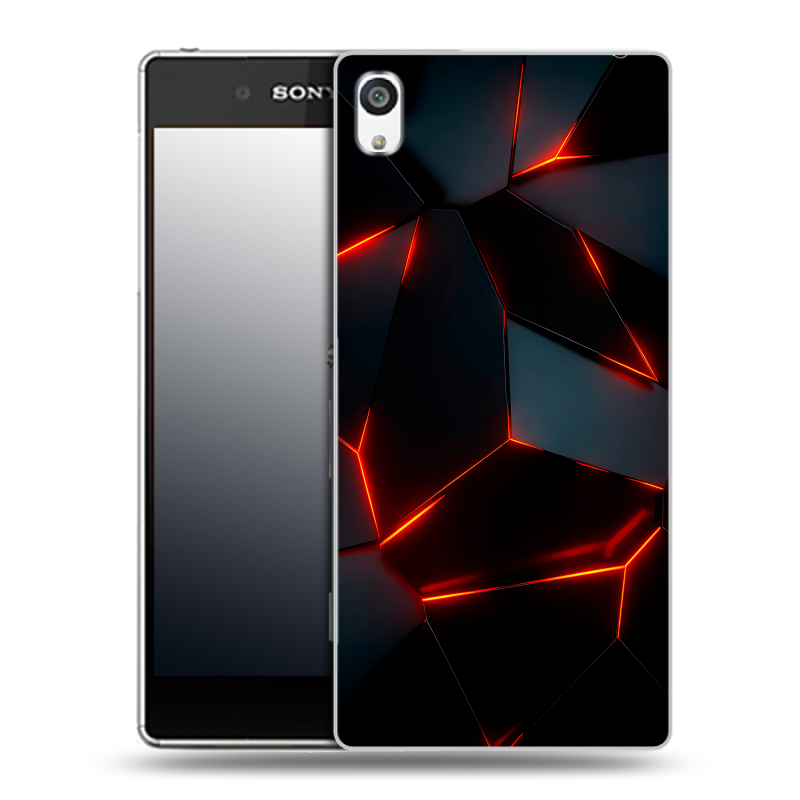 Пластиковый чехол на Sony Xperia E5 с принтом Яркие абстракции Пластиковый чехол на Sony Xperia E5 с принтом Яркие абстракции