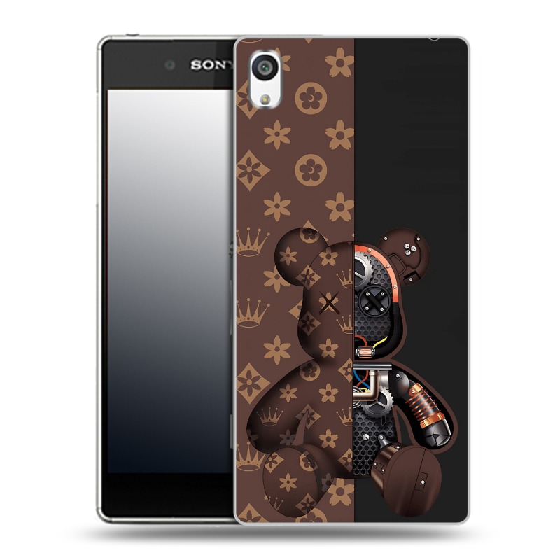 Пластиковый чехол на Sony Xperia E5 с принтом Луи робот Пластиковый чехол на Sony Xperia E5 с принтом Луи робот