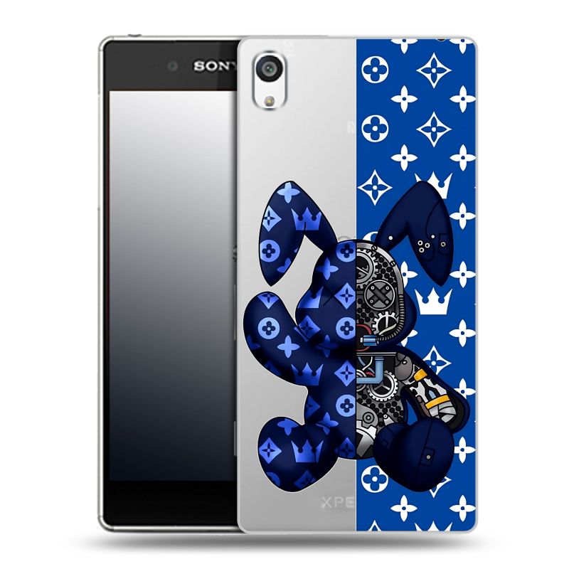 Пластиковый чехол на Sony Xperia E5 с принтом Луи робот Пластиковый чехол на Sony Xperia E5 с принтом Луи робот