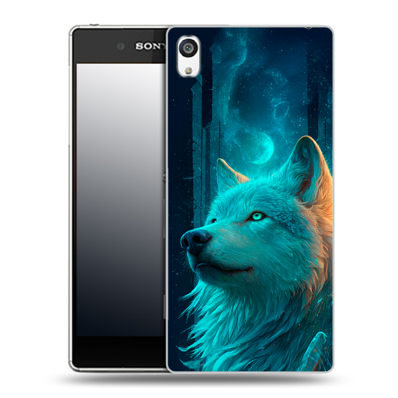 Пластиковый чехол на Sony Xperia E5 с принтом бабочки саккура Пластиковый чехол на Sony Xperia E5 с принтом бабочки саккура