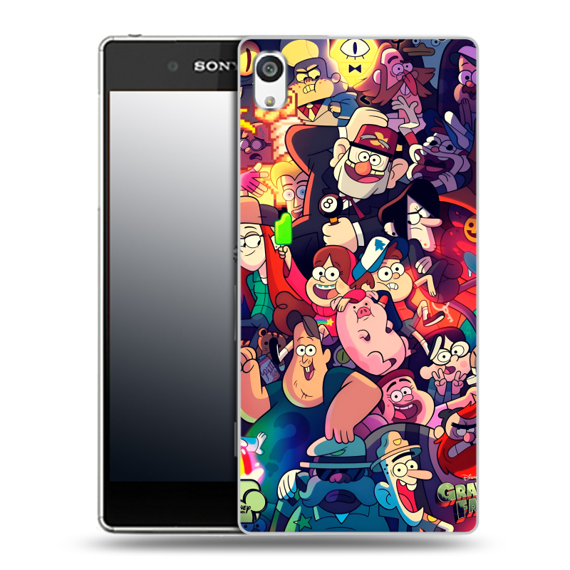 Пластиковый чехол на Sony Xperia E5 с принтом Gravity Falls Гравити Фолз Пластиковый чехол на Sony Xperia E5 с принтом Gravity Falls Гравити Фолз