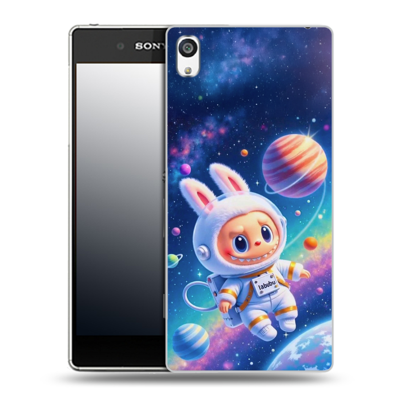 Пластиковый чехол на Sony Xperia E5 с принтом Labubu Лабубу Пластиковый чехол на Sony Xperia E5 с принтом Labubu Лабубу