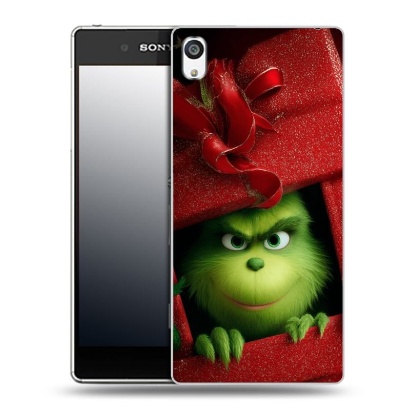 Пластиковый чехол на Sony Xperia E5 с принтом Новый год Пластиковый чехол на Sony Xperia E5 с принтом Новый год