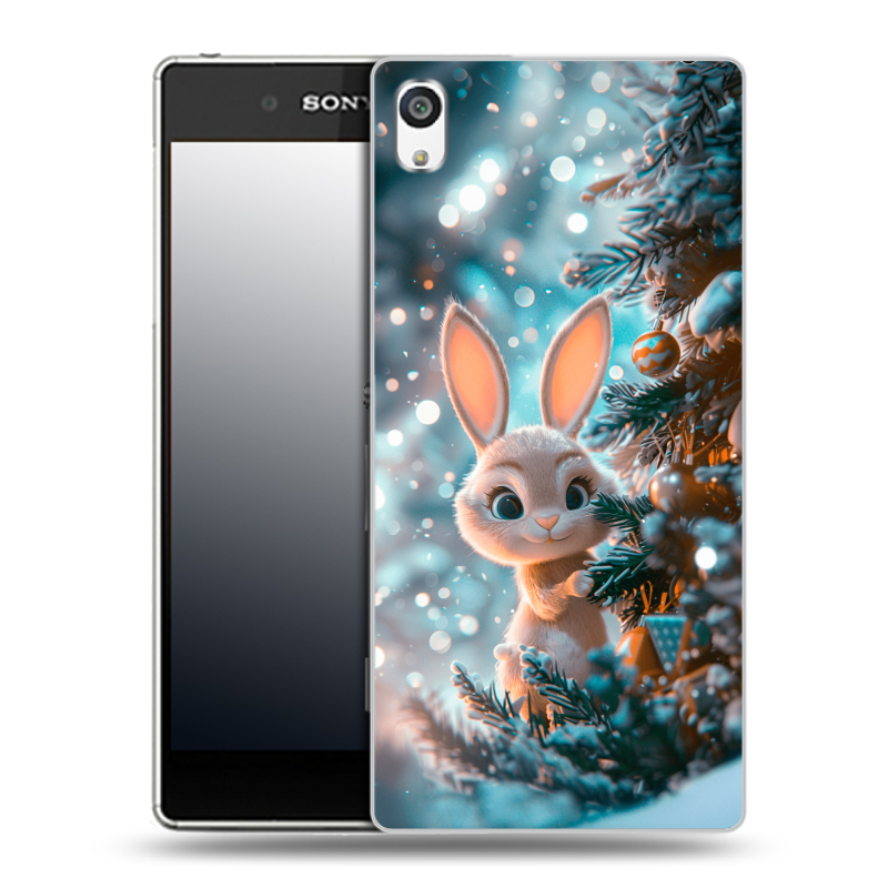 Пластиковый чехол на Sony Xperia E5 с принтом Новый год Пластиковый чехол на Sony Xperia E5 с принтом Новый год