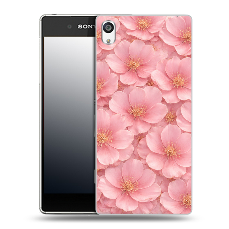 Пластиковый чехол на Sony Xperia E5 с принтом женский Пластиковый чехол на Sony Xperia E5 с принтом женский