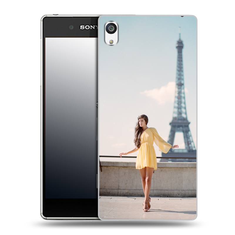 Пластиковый чехол на Sony Xperia E5 с принтом Париж Пластиковый чехол на Sony Xperia E5 с принтом Париж