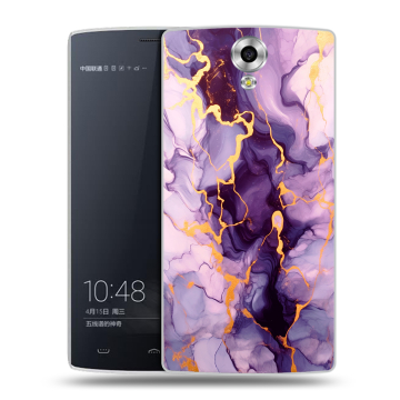 Силиконовый чехол на Homtom HT7 с принтом Мрамор Силиконовый чехол на Homtom HT7 с принтом Мрамор