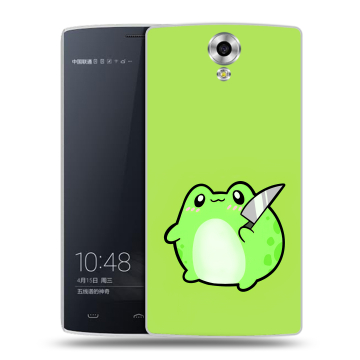 Силиконовый чехол на Homtom HT7 с принтом Лягушенок Силиконовый чехол на Homtom HT7 с принтом Лягушенок
