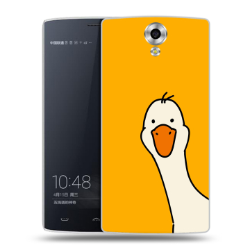 Силиконовый чехол на Homtom HT7 с принтом Утка Силиконовый чехол на Homtom HT7 с принтом Утка