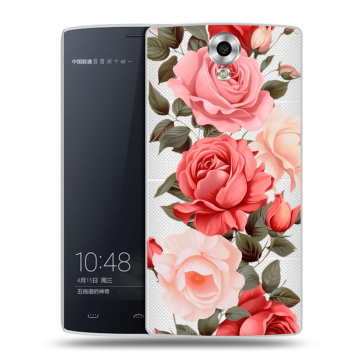Силиконовый чехол на Homtom HT7 с принтом Розы Силиконовый чехол на Homtom HT7 с принтом Розы