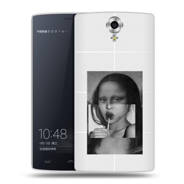 Силиконовый чехол на Homtom HT7 с принтом Мона Лиза Силиконовый чехол на Homtom HT7 с принтом Мона Лиза