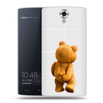 Силиконовый чехол на Homtom HT7 с принтом Медведь Силиконовый чехол на Homtom HT7 с принтом Медведь