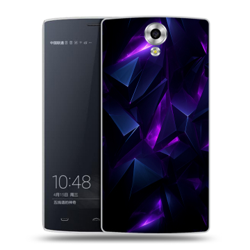 Силиконовый чехол на Homtom HT7 с принтом Абстракиция