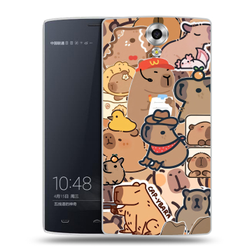 Силиконовый чехол на Homtom HT7 с принтом капибара Силиконовый чехол на Homtom HT7 с принтом капибара