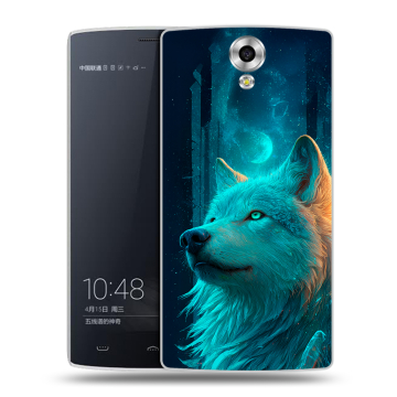 Силиконовый чехол на Homtom HT7 с принтом бабочки саккура Силиконовый чехол на Homtom HT7 с принтом бабочки саккура