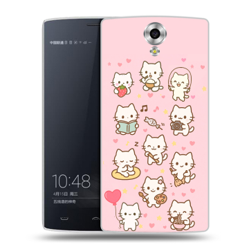 Силиконовый чехол на Homtom HT7 с принтом Hello Kitty Хелоу Кити Силиконовый чехол на Homtom HT7 с принтом Hello Kitty Хелоу Кити