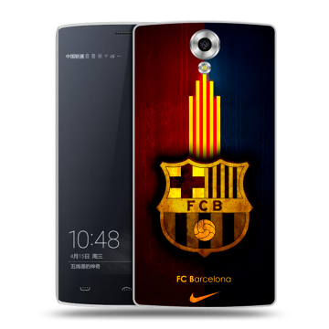 Силиконовый чехол на Homtom HT7 с принтом Барселона Barcelona