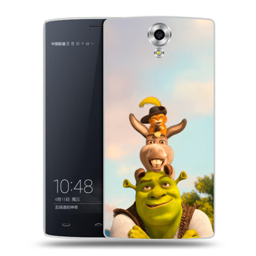 Силиконовый чехол на Homtom HT7 с принтом Шрек Shrek Силиконовый чехол на Homtom HT7 с принтом Шрек Shrek
