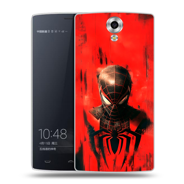 Силиконовый чехол на Homtom HT7 с принтом человек паук spiderman Силиконовый чехол на Homtom HT7 с принтом человек паук spiderman