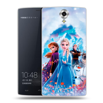 Силиконовый чехол на Homtom HT7 с принтом Холодное сердце Frozen Силиконовый чехол на Homtom HT7 с принтом Холодное сердце Frozen