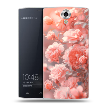 Силиконовый чехол на Homtom HT7 с принтом Розы цветы Силиконовый чехол на Homtom HT7 с принтом Розы цветы