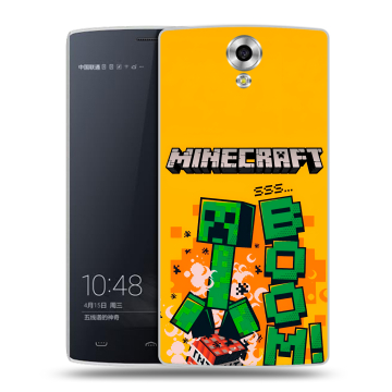 Силиконовый чехол на Homtom HT7 с принтом Майнкрафт Minecraft Силиконовый чехол на Homtom HT7 с принтом Майнкрафт Minecraft