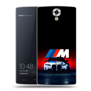 Силиконовый чехол на Homtom HT7 с принтом БМВ BMW