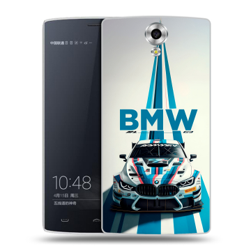 Силиконовый чехол на Homtom HT7 с принтом БМВ BMW Силиконовый чехол на Homtom HT7 с принтом БМВ BMW