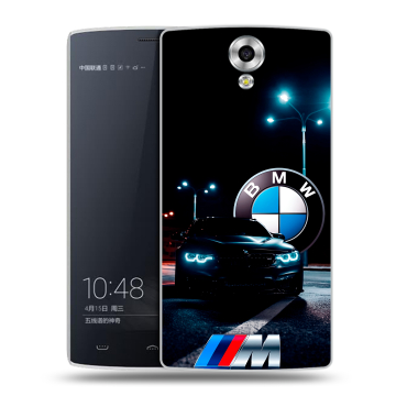 Силиконовый чехол на Homtom HT7 с принтом БМВ BMW