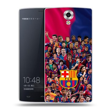 Силиконовый чехол на Homtom HT7 с принтом Барселона Barcelona