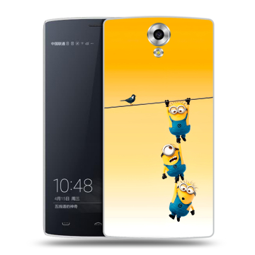 Силиконовый чехол на Homtom HT7 с принтом Миньоны Силиконовый чехол на Homtom HT7 с принтом Миньоны