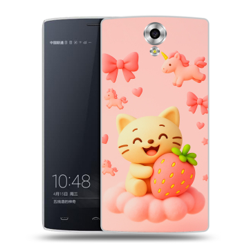 Силиконовый чехол на Homtom HT7 с принтом для девочек Силиконовый чехол на Homtom HT7 с принтом для девочек