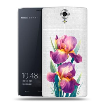 Силиконовый чехол на Homtom HT7 с принтом Цветы орхидеи Силиконовый чехол на Homtom HT7 с принтом Цветы орхидеи